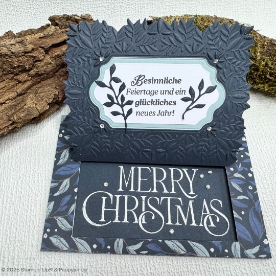 Tech-Karte Merry Christmas mit Stampin' Up! Produkten