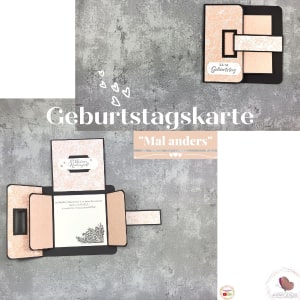 Geburtstagskarte Mal anders