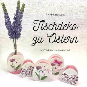 Tischdeko zu Ostern