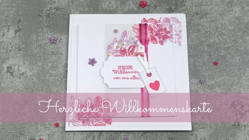 Herzliche-Willkommenskarte