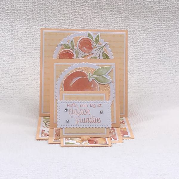Triple-Easel-Card mit Stampin' Up! Produkten