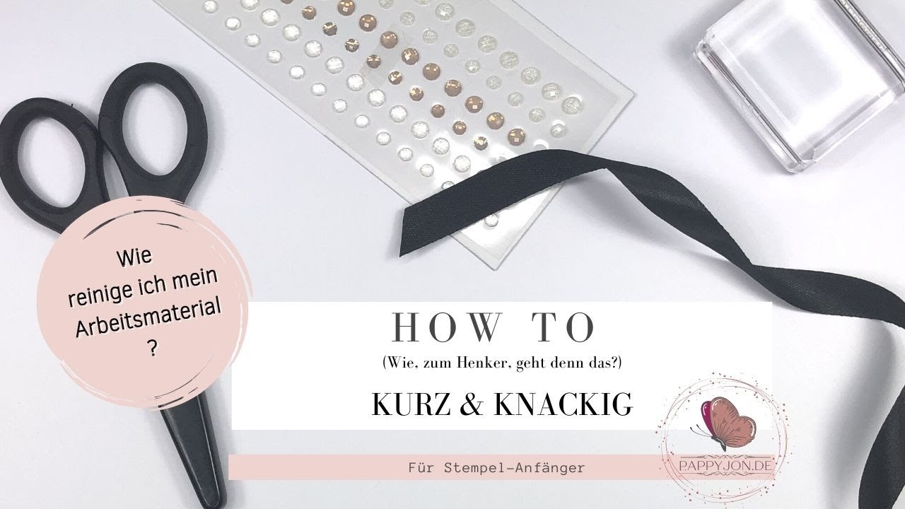 How to Arbeitsmaterial reinigen