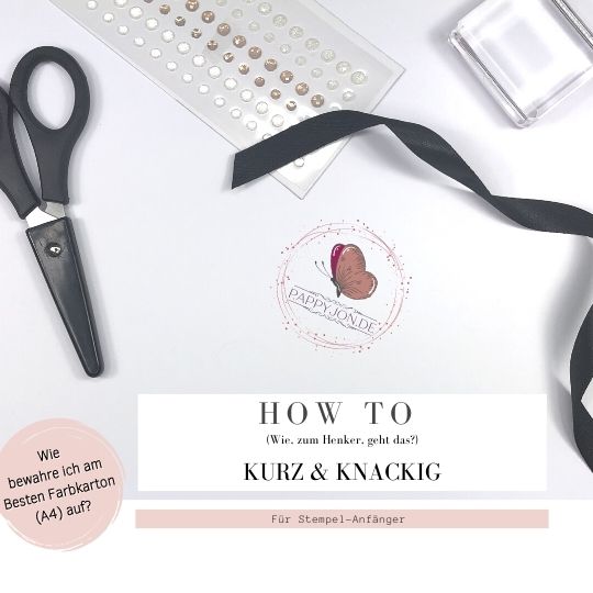 How to Farbkarton aufbewahren