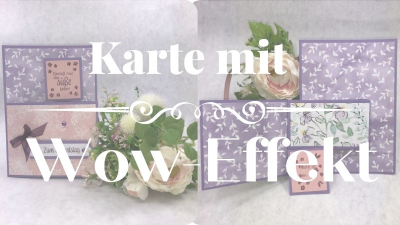 Tech-Karte mit Wow Effekt mit Stampin' Up! Produkten