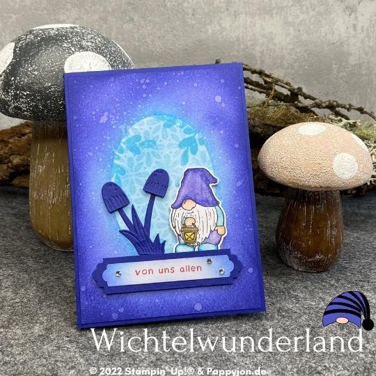 Karte Wichtelwunderland mit Stampin' Up! Produkten