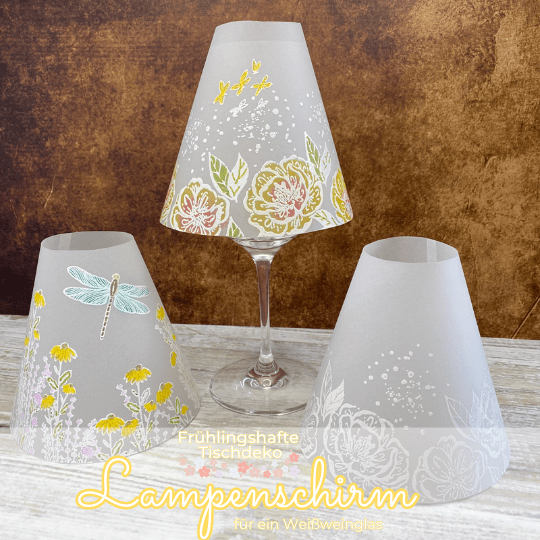 Frühlingshafte Tischdeko mit Stampin' Up! Produkten