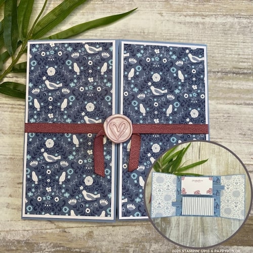 Tech-Karte Rustikaler Charme mit Stampin' Up! Produkten
