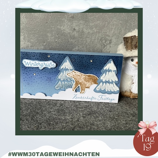 Schoki-Verpackung Unterwegs im Wald mit Stampin' Up! Produkten
