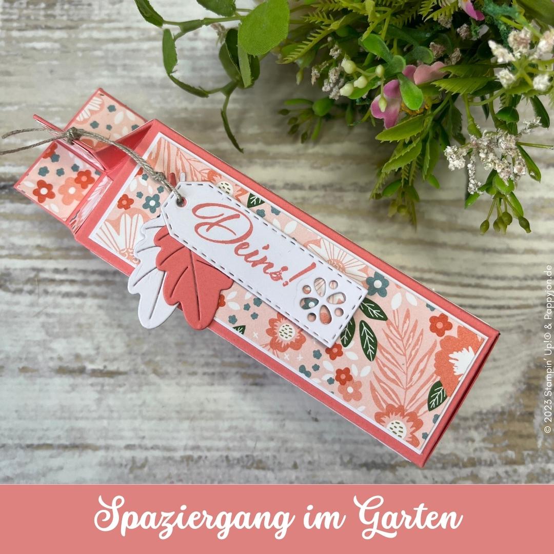 Verpackung Spaziergang im Garten mit Stampin' Up! Produkten