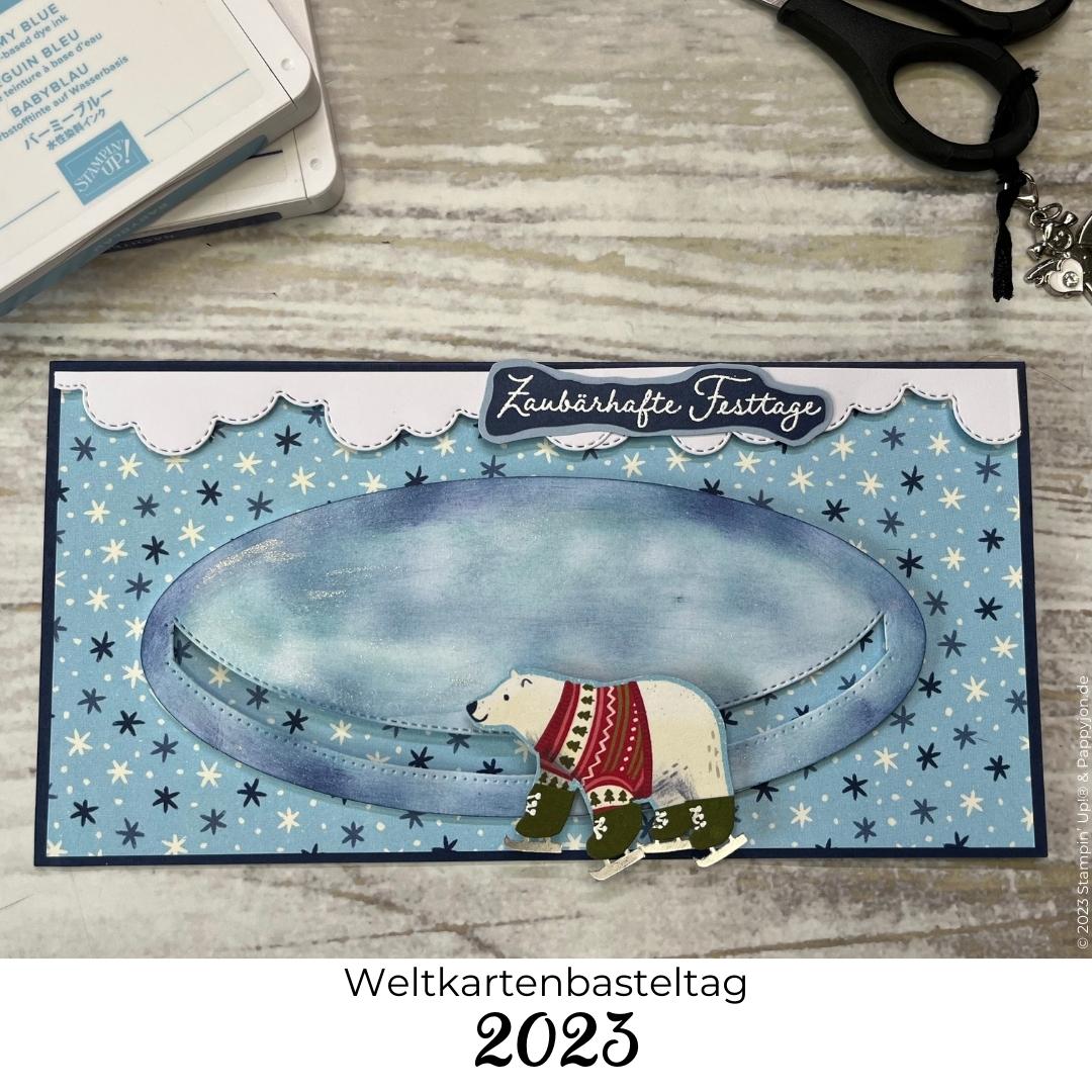 Weltkartenbasteltag 2023 mit Stampin' Up! Produkten
