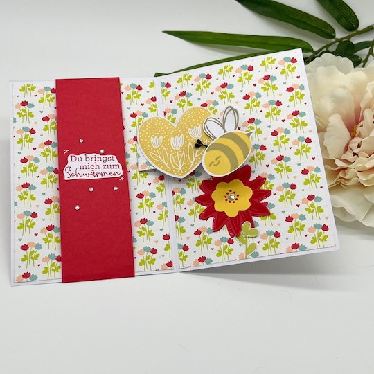 Tech-Karte Süsse Überraschung mit Stampin' Up! Produkten