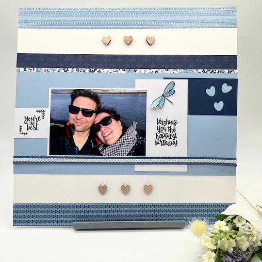 Scrapbook-Ideen: Zum Geburtstag #01 mit Stampin' Up! Produkten