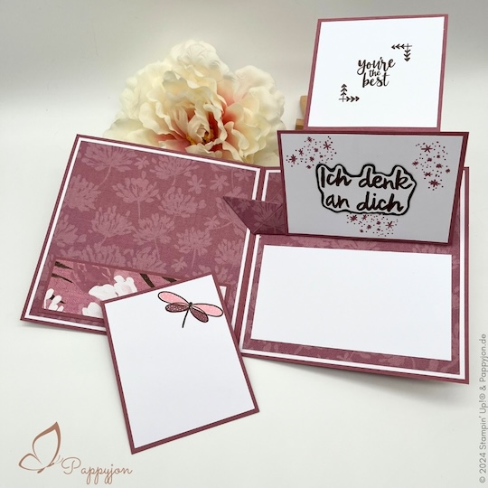 Tech-Karte Von mir mit Liebe mit Stampin' Up! Produkten