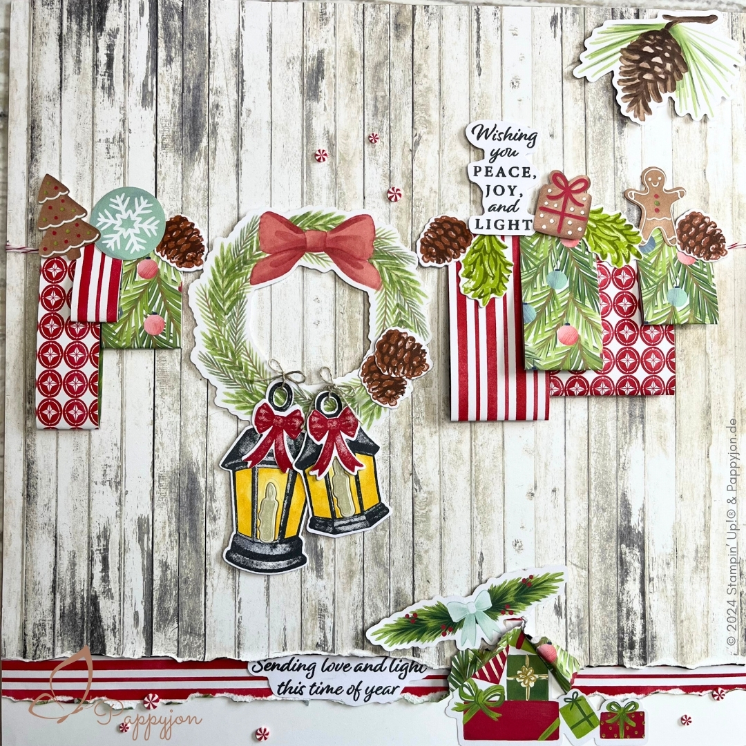 Scrapbooking # 02 Light the year mit Stampin' Up! Produkten
