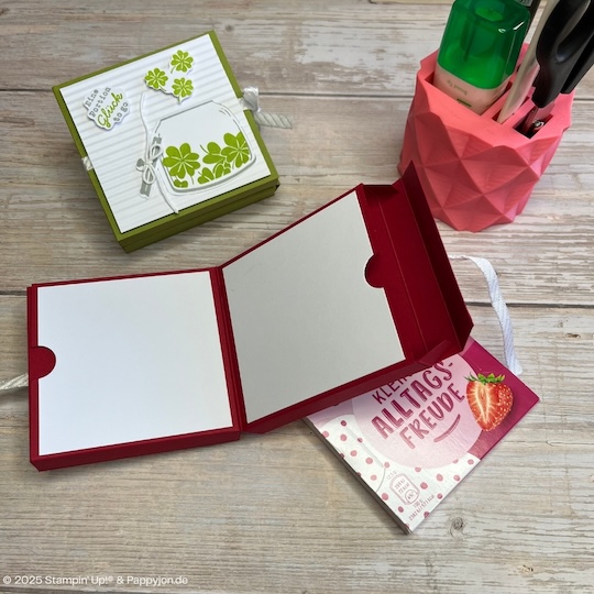 Eine Portion Glück to go mit Stampin' Up! Produkten