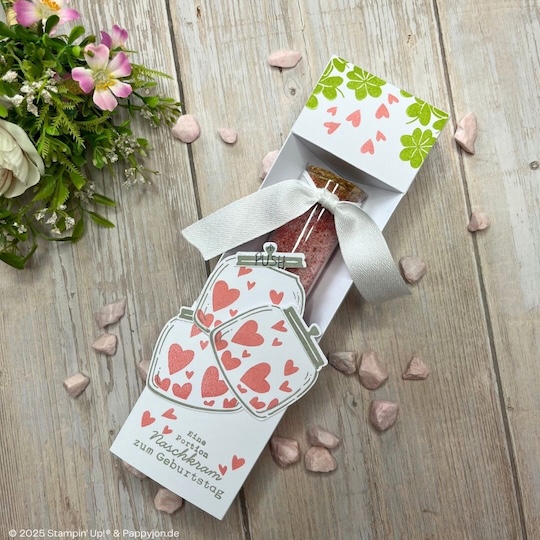 Naschkram zum Geburtstag mit Stampin' Up! Produkten