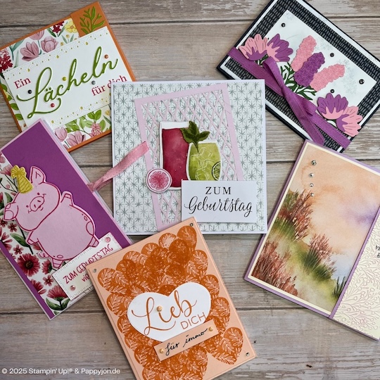 Teamchallenge Zum Geburtstag einen Mocktail mit Stampin' Up! Produkten