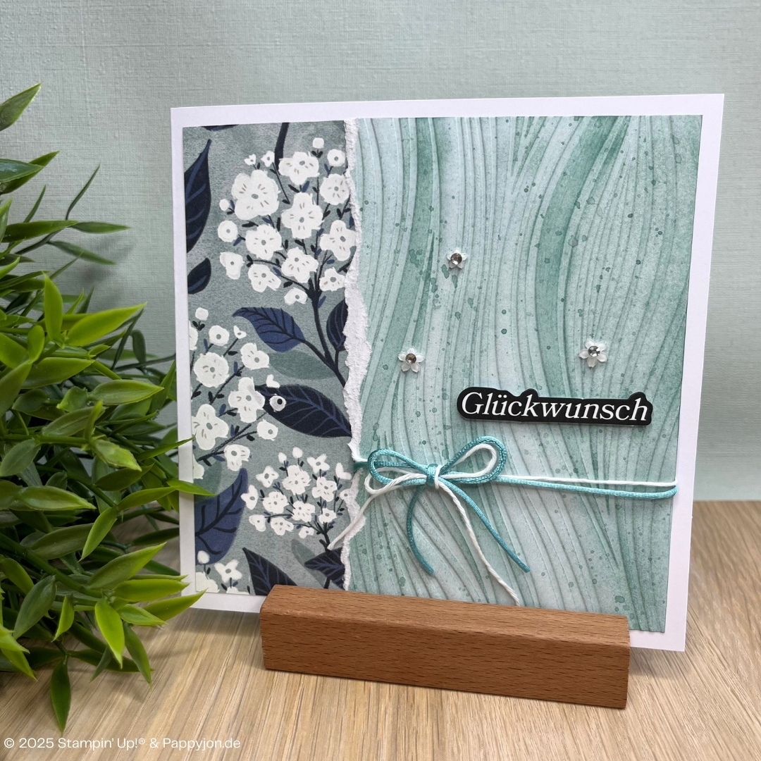 Karte Friedvoller mit Stampin' Up! Produkten