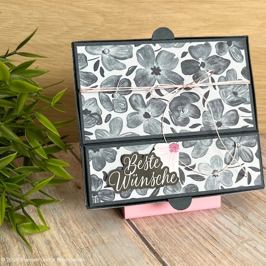 Verpackung Beste Wünsche mit Stampin' Up! Produkten