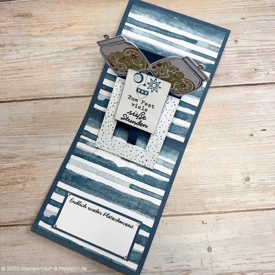 Tech-Karte Ganz viel Weihnachtsfreude mit Stampin' Up! Produkten