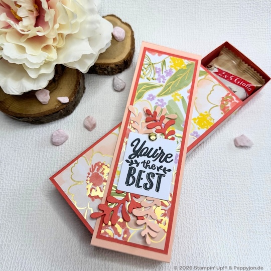 Drehbox You're the Best mit Stampin' Up! Produkten