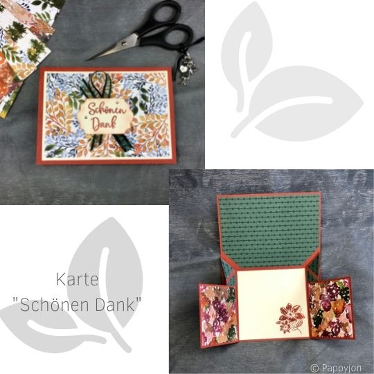 Tech-Karte Schönen Dank mit Stampin' Up! Produkten