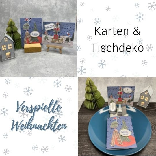 Verspielte Weihnachten mit Stampin' Up! Produkten