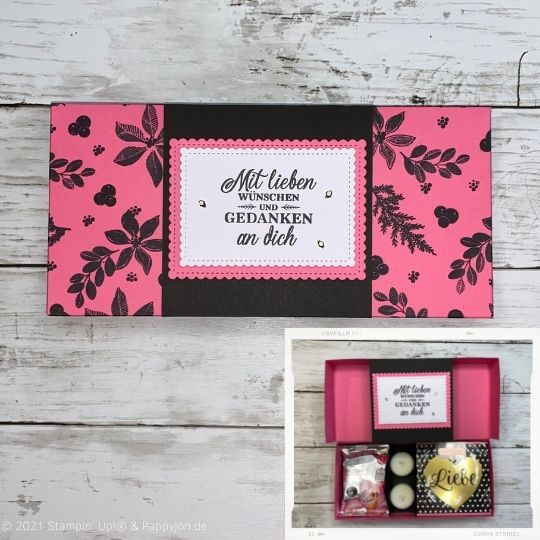 Wellness Box Mit lieben Gedanken mit Stampin' Up! Produkten