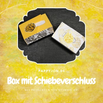 Box mit Schiebeverschluss