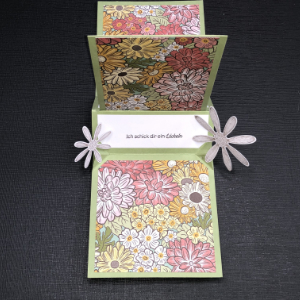 memories pop up card