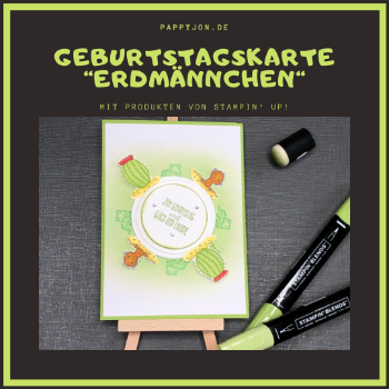 Geburtstagskart Erdmännchen