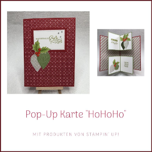 Tech-Karte Hohoho mit Stampin' Up! Produkten
