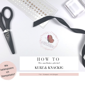 How to ...? Stempel katalogisieren