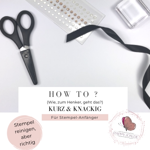How to Stempel reinigen mit Stampin' Up! Produkten