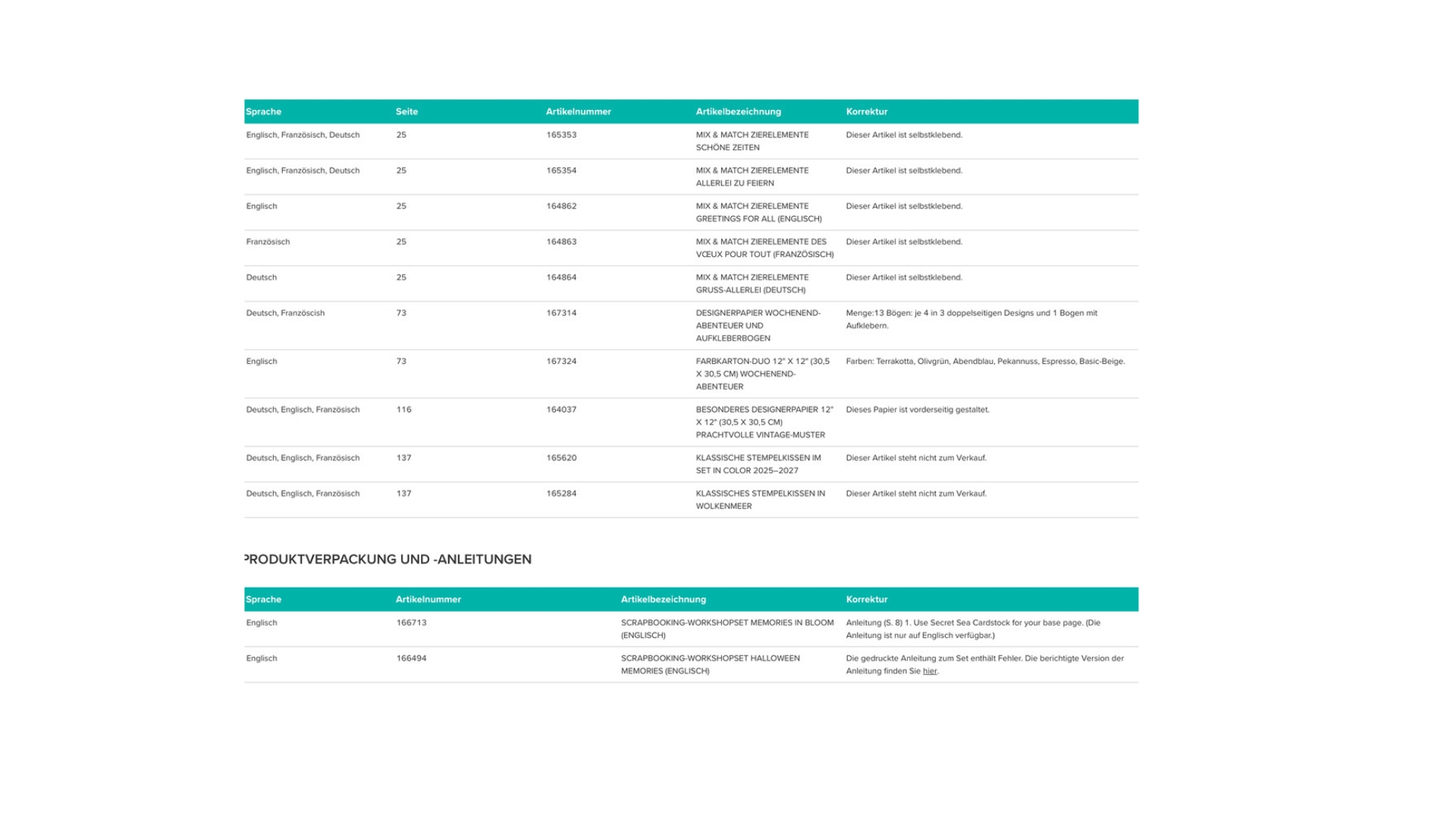 Katalog Korrekturen JK 2025 2026